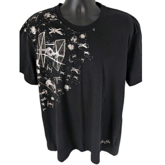 Marc Ecko Star Wars T-shirt Collaboration Men's XXL Tie Fighter - Picture 2 of 9